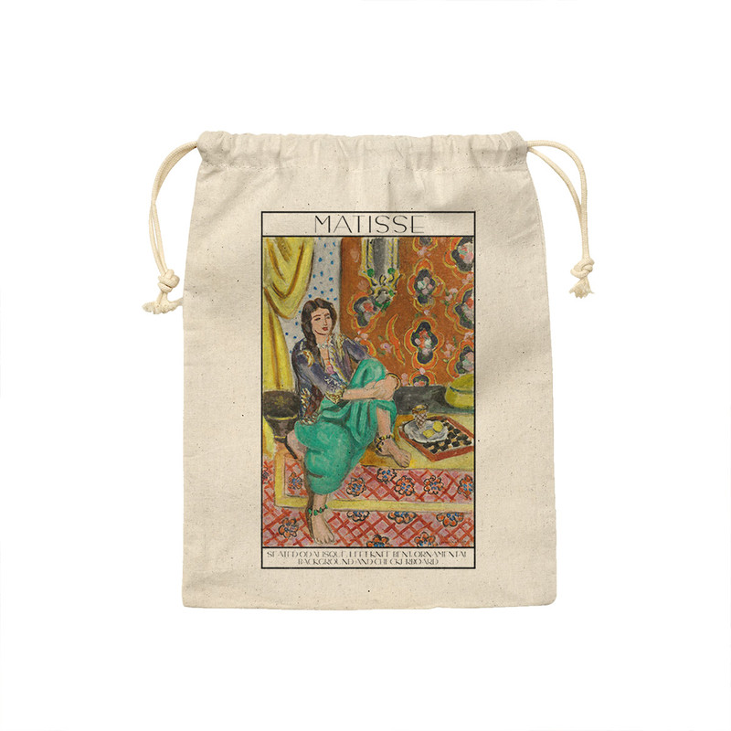 کیسه نان و سبزی ترمه طراحان ایده مدل اودالیسک نشسته از ماتیس کد art0650 - S