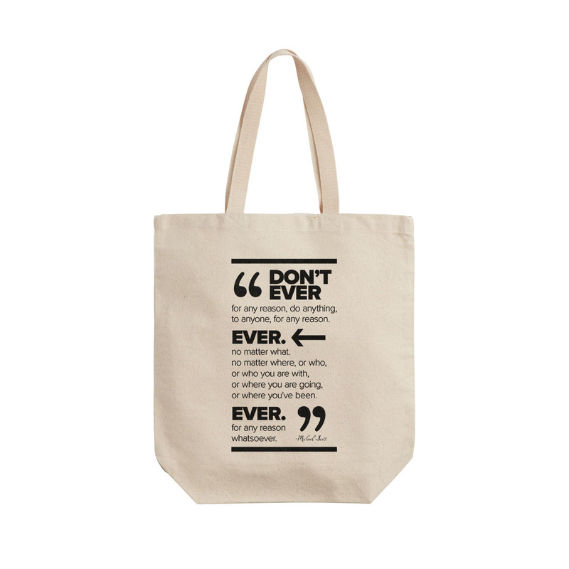 ساک خرید ترمه طراحان ایده مدل سریال آفیس کد cfp2561 - L