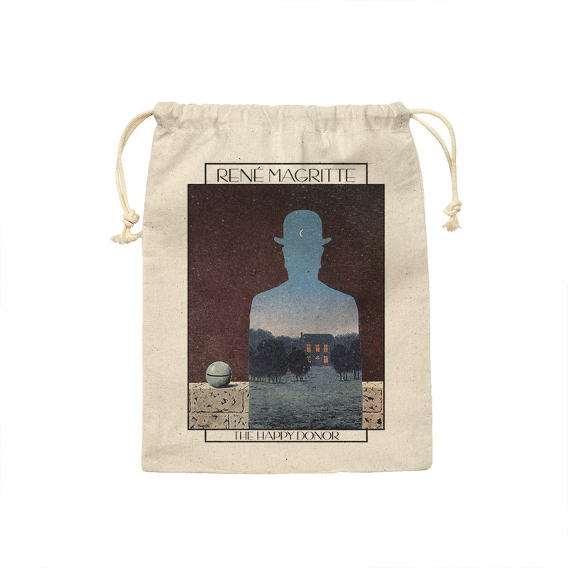 کیسه نان و سبزی ترمه طراحان ایده مدل اهدا کننده خوشحال از ماگریت کد art0468 - M