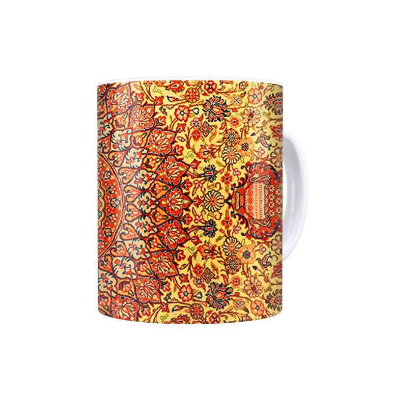 ماگ ترمه طراحان ایده مدل بافت قدیمی کد cfp1072