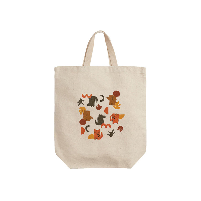 ساک خرید ترمه طراحان ایده مدل پترن حیوانات کد cfp2023 - S