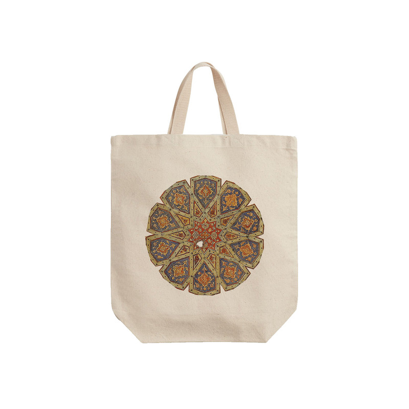 ساک خرید ترمه طراحان ایده مدل گچ بری سنتی کد cfp1010 - S