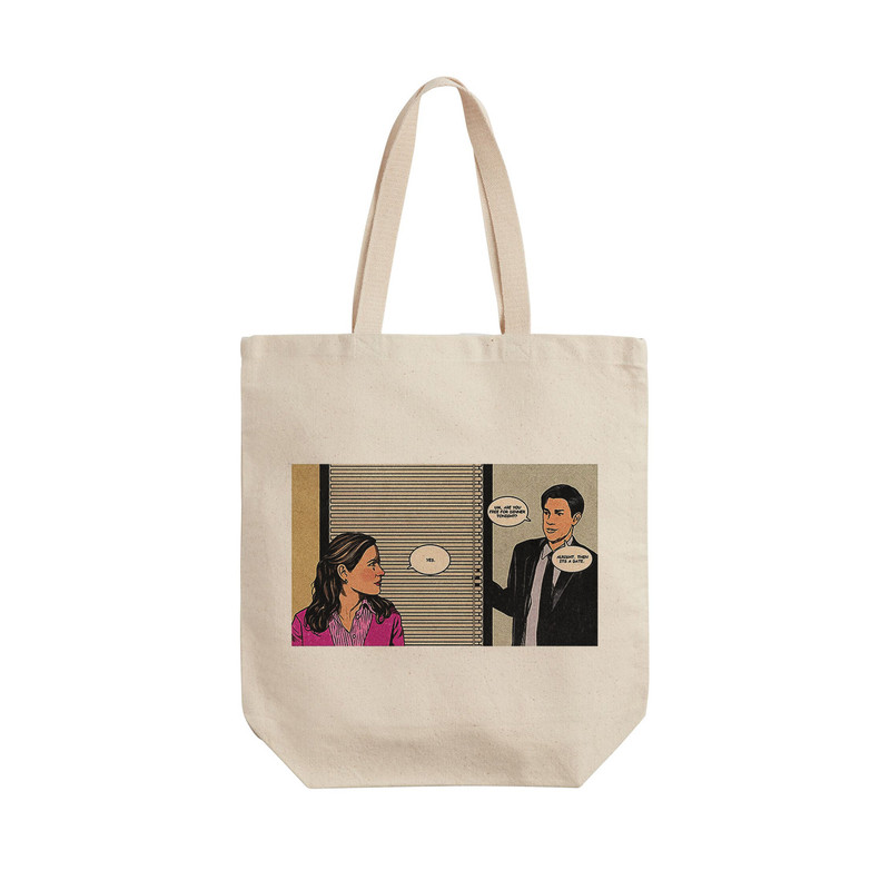 ساک خرید ترمه طراحان ایده مدل سریال آفیس کد cfp2389 - L