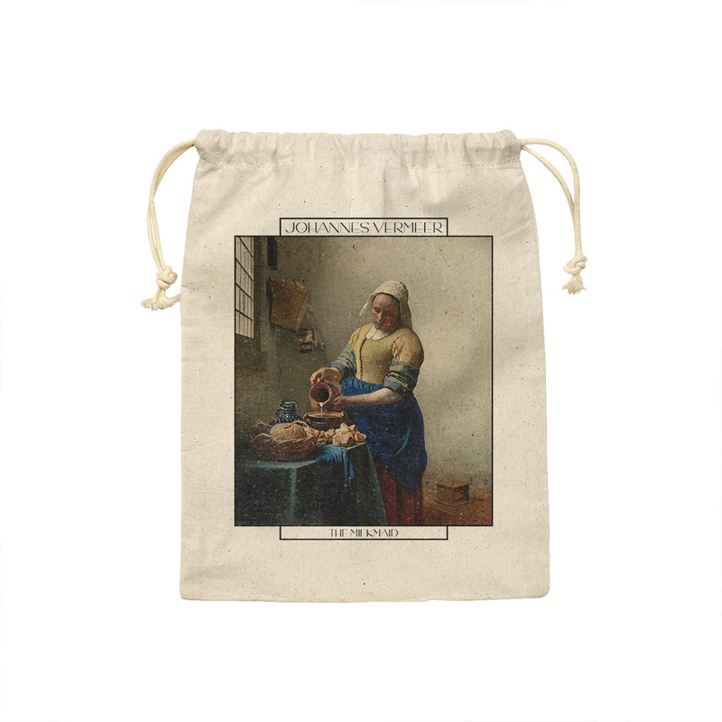 کیسه نان و سبزی ترمه طراحان ایده مدل دختر شیر دوش از ورمر کد art0585 - L