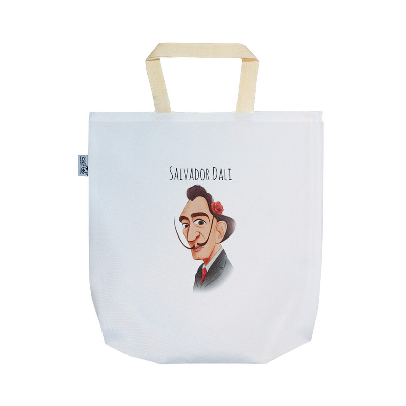 ساک خرید ترمه طراحان ایده مدل پترن سالوادور دالی کد strm01047 - SS