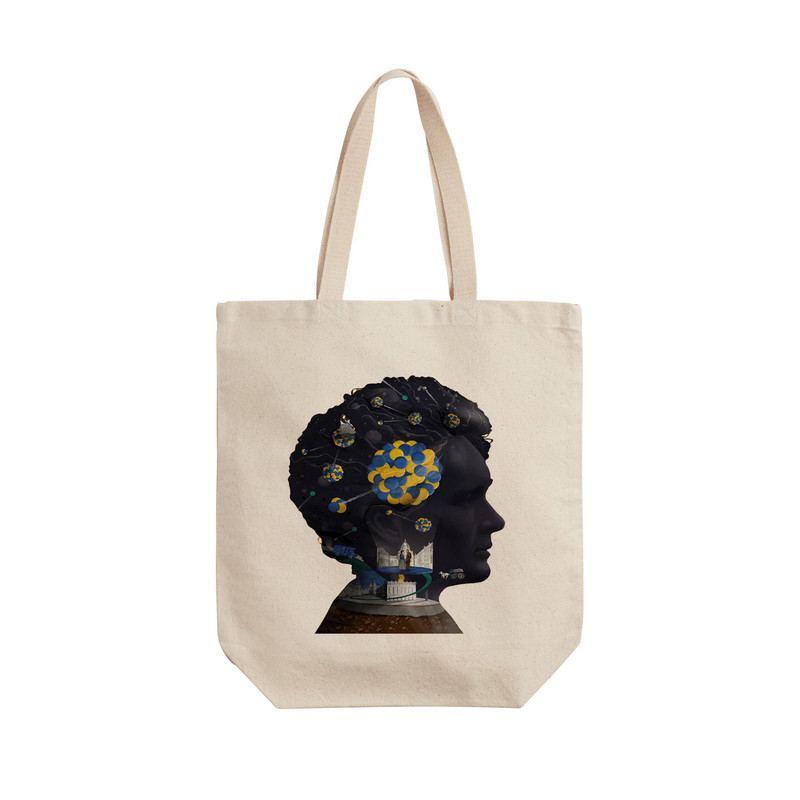 ساک خرید ترمه طراحان ایده مدل ماری کوری کد strm1106 - L