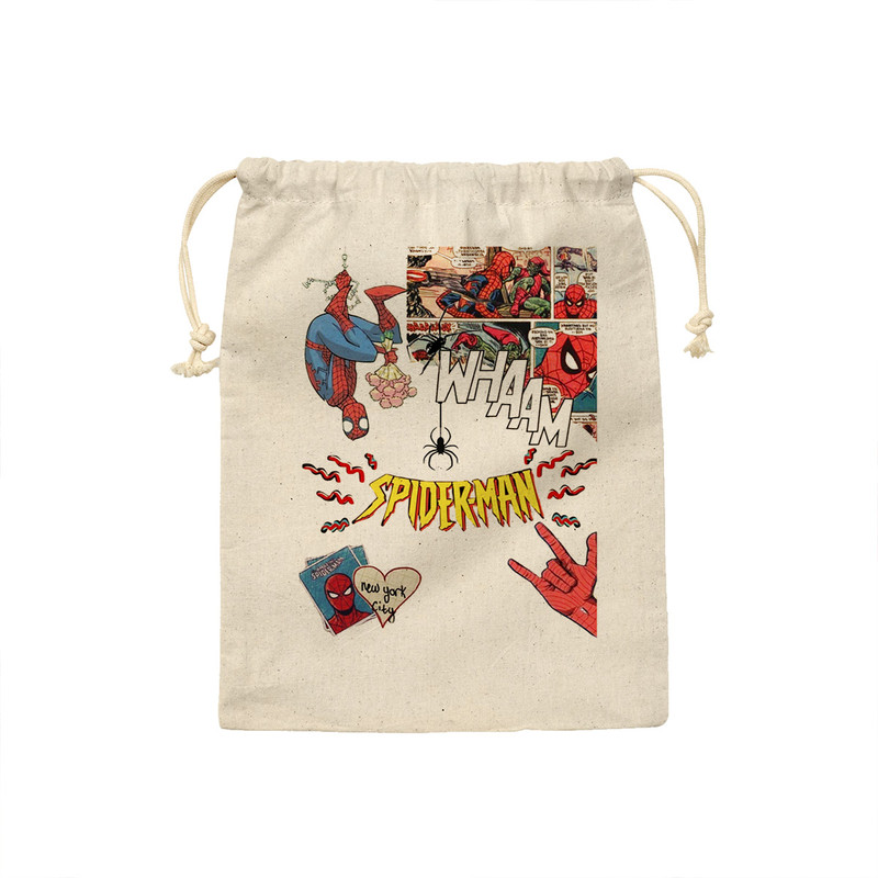 کیسه نان و سبزی ترمه طراحان ایده مدل پترن مرد عنکبوتی، Spiderman کد strm0967 - M