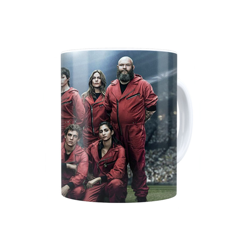 ماگ ترمه طراحان ایده مدل money heist 12 کد cfp1790