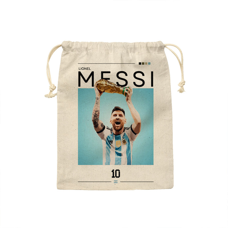 کیسه نان و سبزی ترمه طراحان ایده مدل  پترن لیونل مسی کد Strm0800 - M