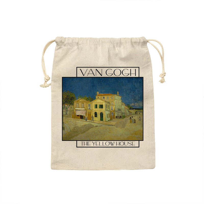 نظم دهنده ترمه طراحان ایده مدل کیسه بنددار خانه از ونگوگ کد art0009 - L