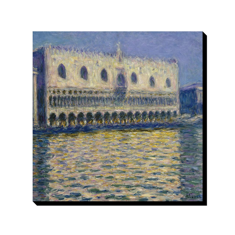 تابلو ترمه طراحان ایده طرح قصر دوک از مونه کد art0203