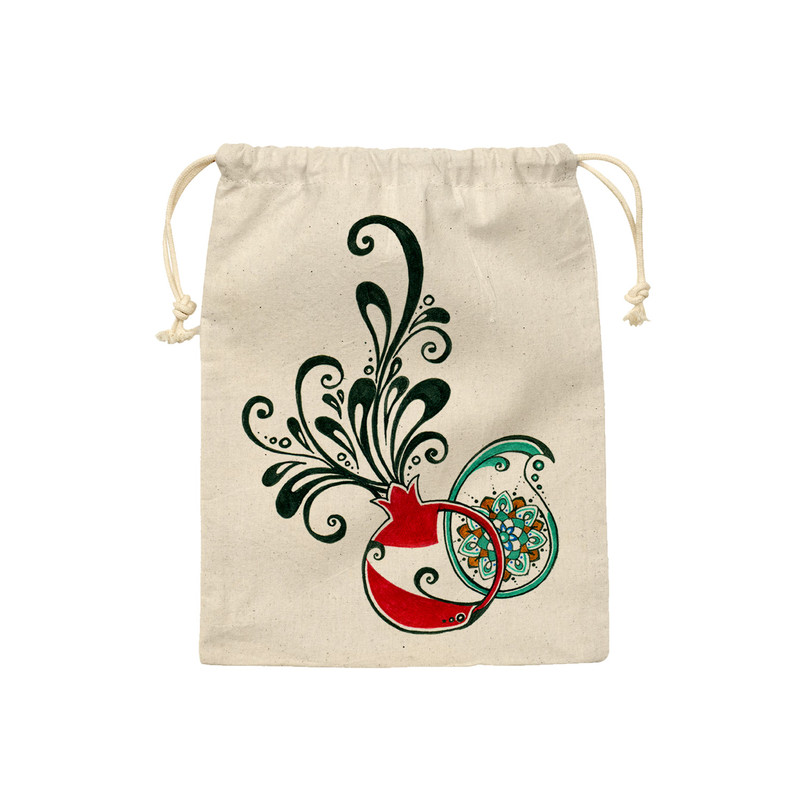 نظم دهنده ترمه طراحان ایده مدل کیسه بنددار دانه های دل مردم کد trm099 - L