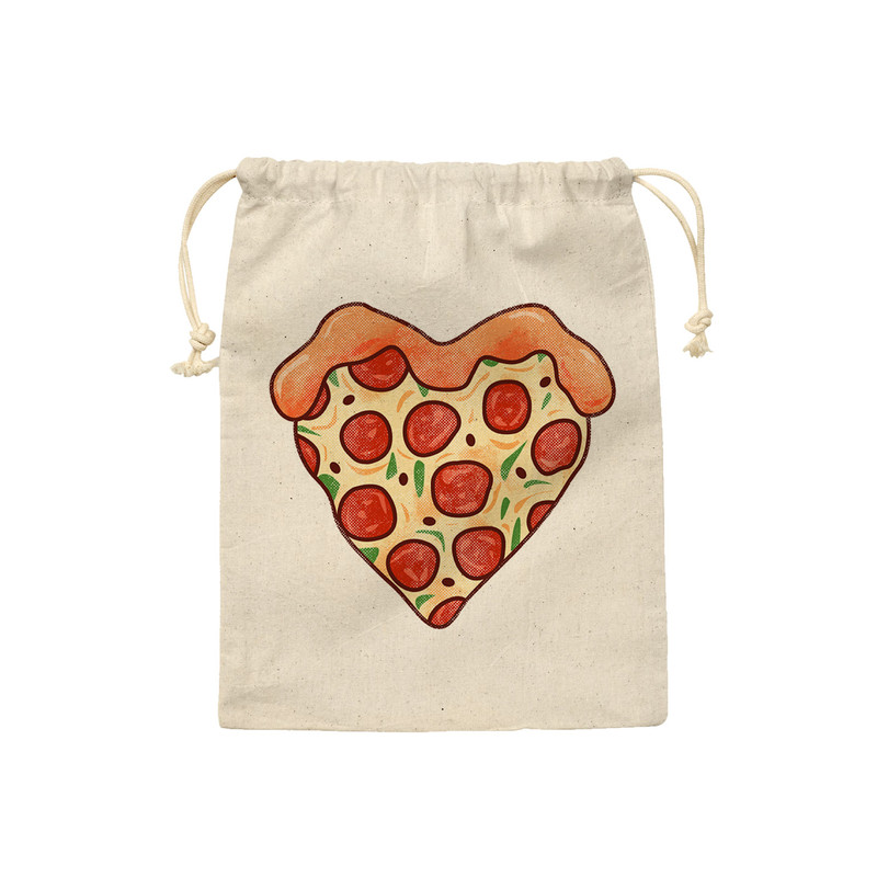 نظم دهنده ترمه طراحان ایده مدل کیسه بنددار عشق پیتزایی کد cfp1134 - L