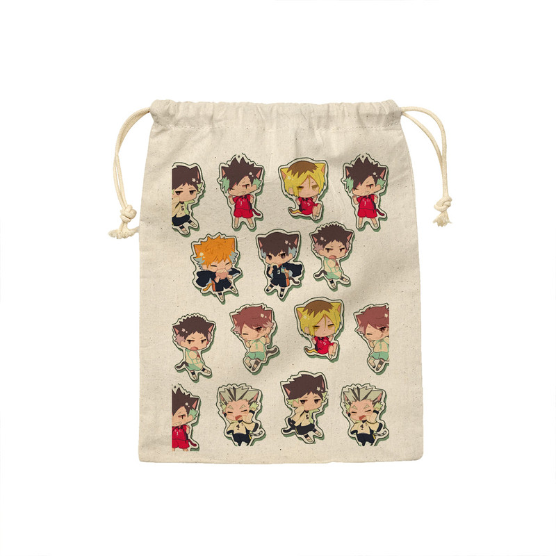 کیسه نان و سبزی ترمه طراحان ایده مدل انیمه آبشار سرنوشت Haikyu کد strm0581 - S