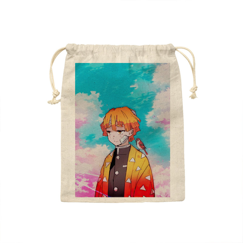 کیسه نان و سبزی ترمه طراحان ایده طرح دیمون اسلیر Demon slayer کد strm0402 - S