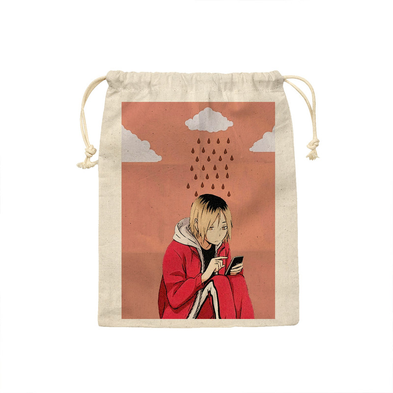 کیسه نان و سبزی ترمه طراحان ایده مدل انیمه آبشار سرنوشت Haikyu کد strm0599 - S