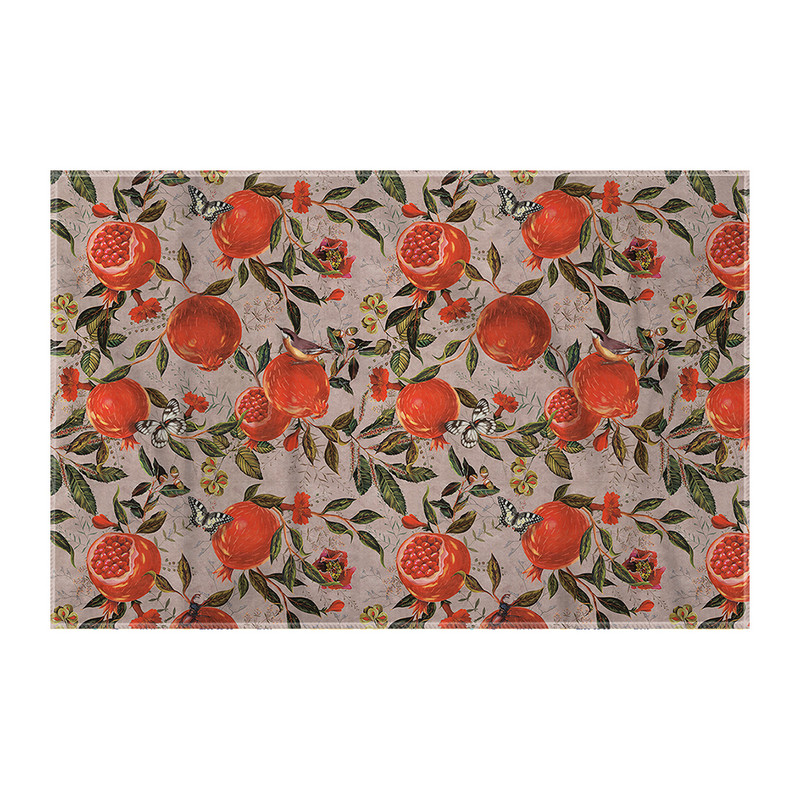 کاغذ کادو ترمه طراحان ایده مدل انار و پروانه یلدا کد cfp2091