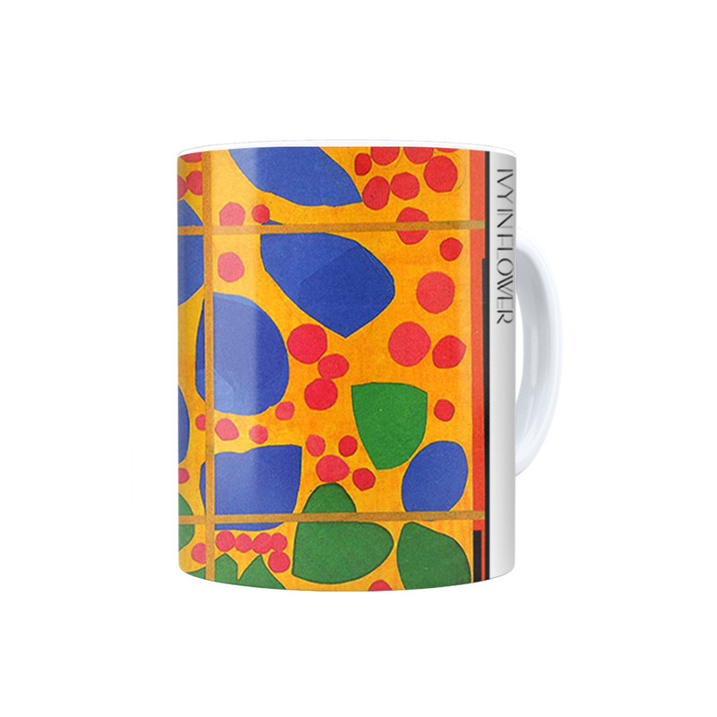 ماگ ترمه طراحان ایده مدل گل پیچک از ماتیس کد art0616