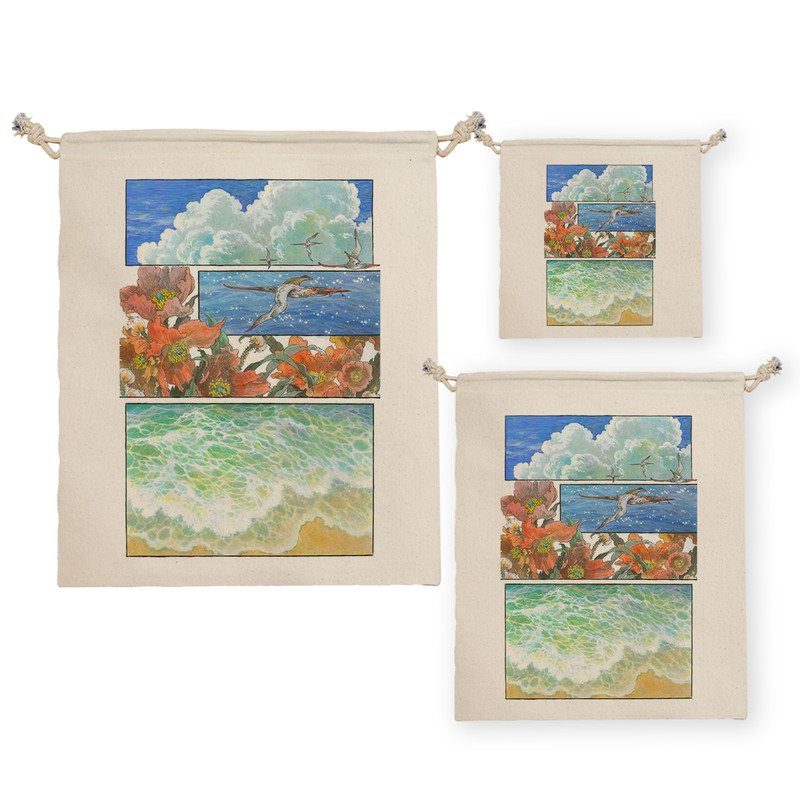 نظم دهنده ترمه طراحان ایده مدل پترن دریا و آسمان کد strm0647 مجموعه سه عددی