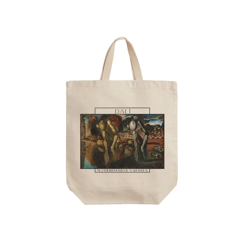 ساک خرید ترمه طراحان ایده مدل دگردیسی گل نرگس از دالی کد art0736 - S