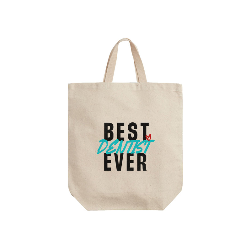 ساک خرید ترمه طراحان ایده مدل بهترین دندان پزشک کد cfp1935 - S