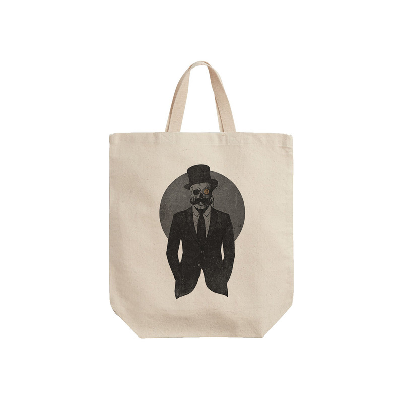 ساک خرید ترمه طراحان ایده مدل موسیو اسکلت کد  cfp1307 - S