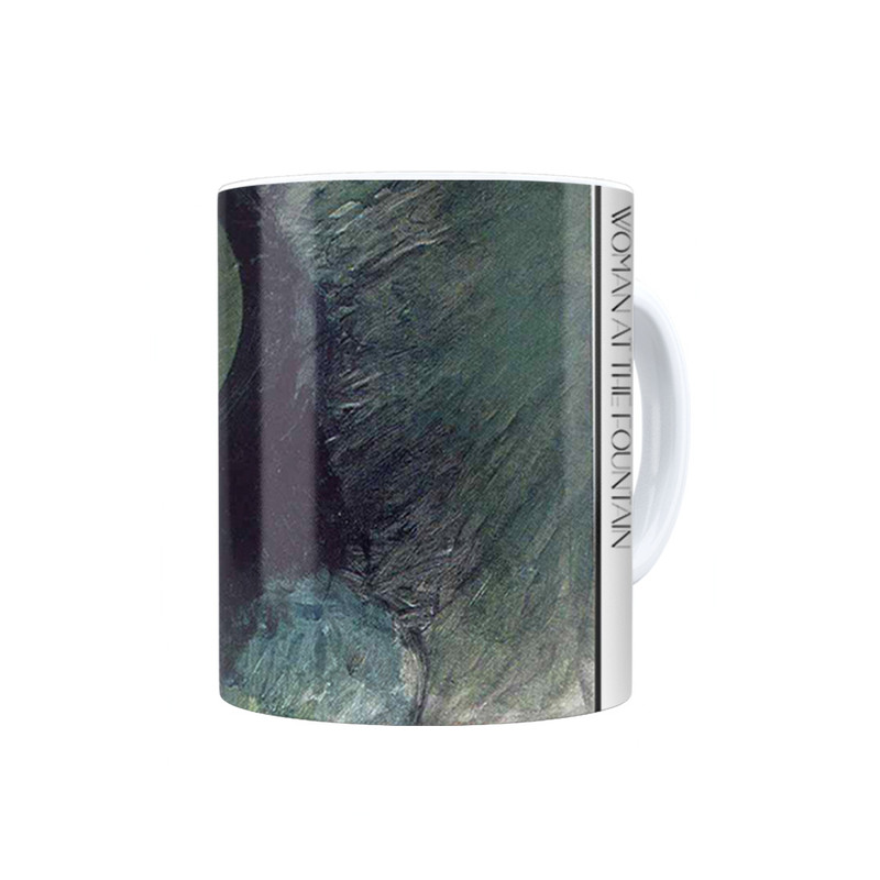 ماگ ترمه طراحان ایده مدل زن کنار چشمه از ماتیس کد art0696