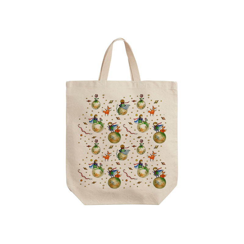 ساک خرید ترمه طراحان ایده مدل شازده کوچولو کد trm508 - S