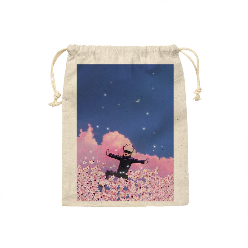 کیسه نان و سبزی ترمه طراحان ایده طرح جوجوتسو کایسن Jujutsu Kaisen کد strm0412 - S