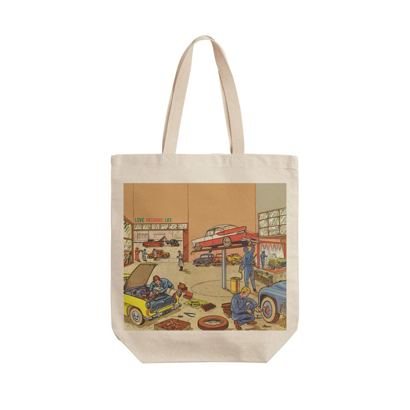 ساک خرید ترمه طراحان ایده مدل مکانیک کد 0070 - L