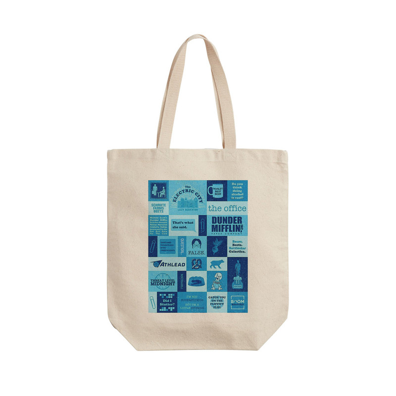 ساک خرید ترمه طراحان ایده مدل سریال آفیس کد cfp2501 - L