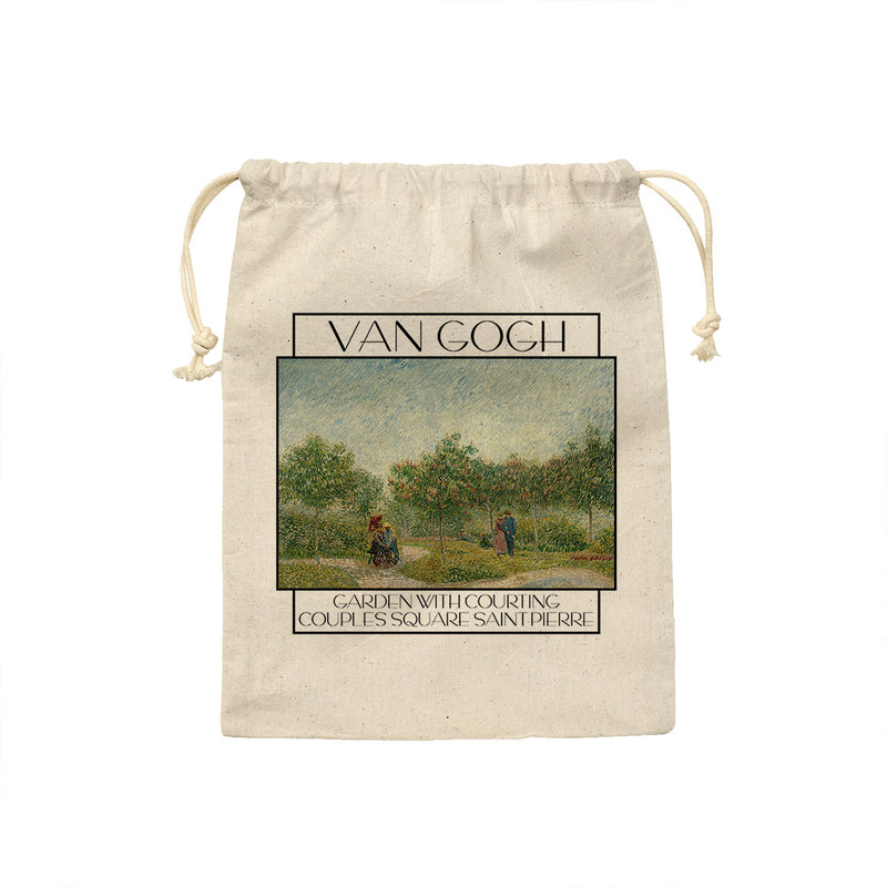 کیسه نان و سبزی ترمه طراحان ایده مدل باغ با زوج ها از ونگوگ کد art0032 - S