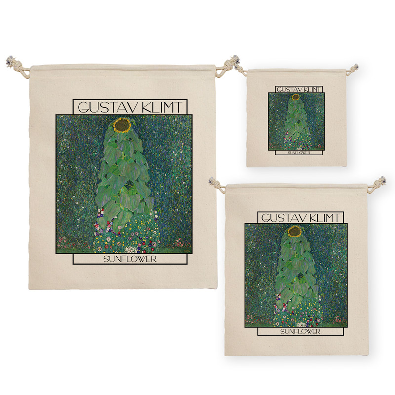 نظم دهنده ترمه طراحان ایده مدل کیسه بنددار گل آفتابگردان از کلیمت کد art0103 بسته سه عددی