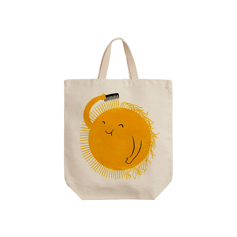 ساک خرید ترمه طراحان ایده مدل خورشید خانم کد cfp1512 - S