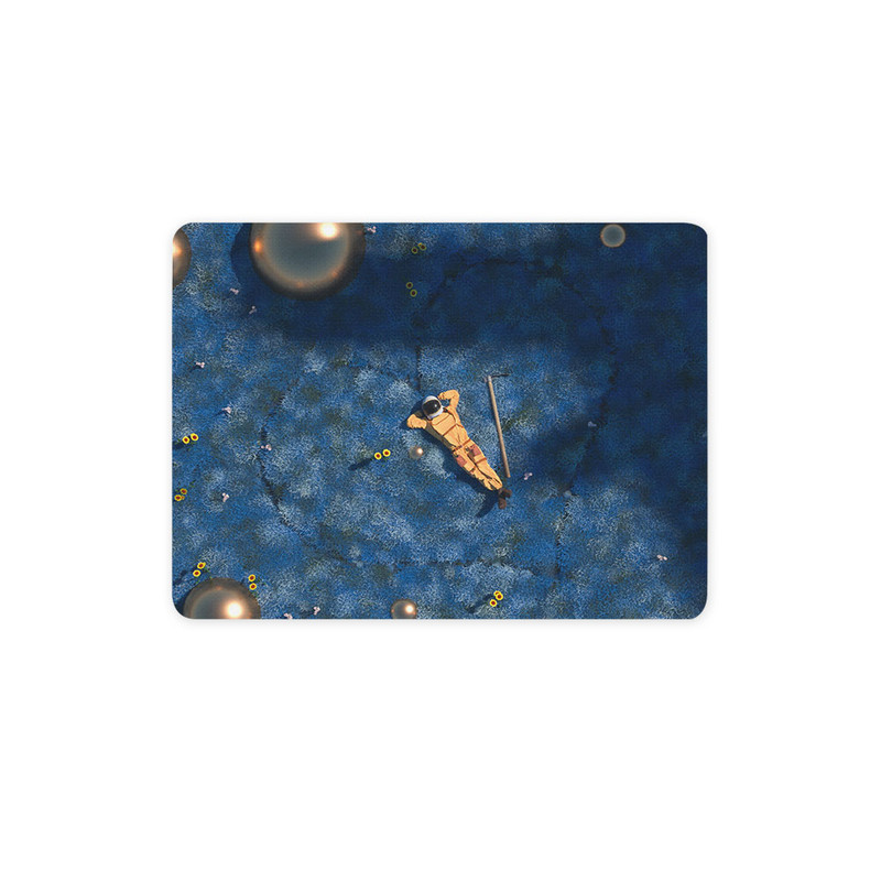 ماوس پد ترمه طراحان ایده مدل استراحتگاه فضایی کد cfp1480