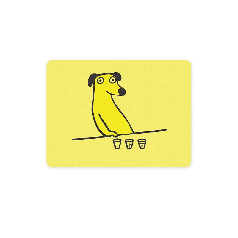 ماوس پد ترمه طراحان ایده مدل سگ کد cfp1350