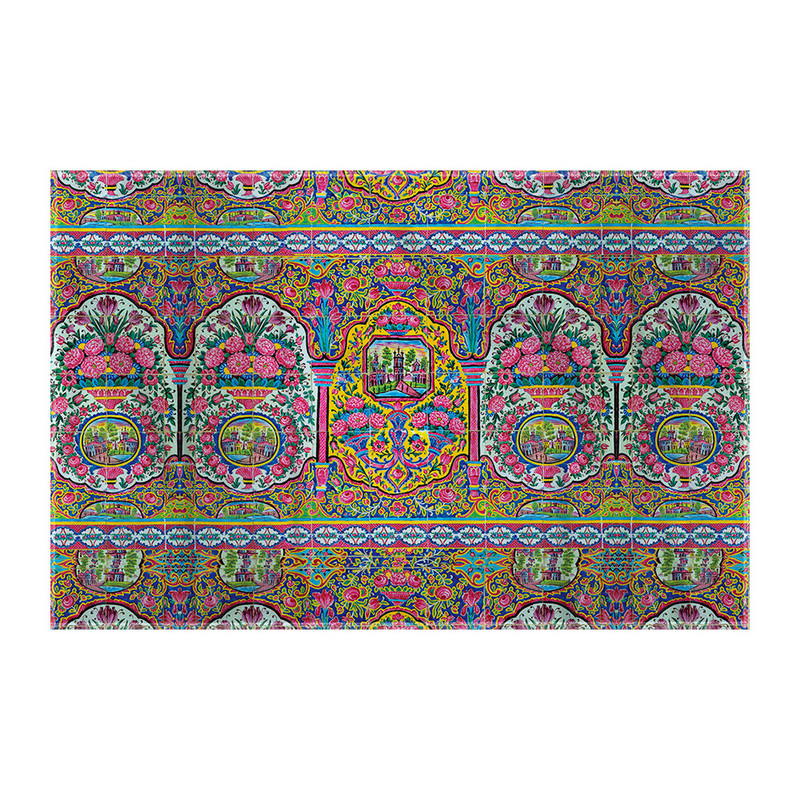 کاغذ کادو ترمه طراحان ایده مدل کاشی نصیرالملک کد cfp1293