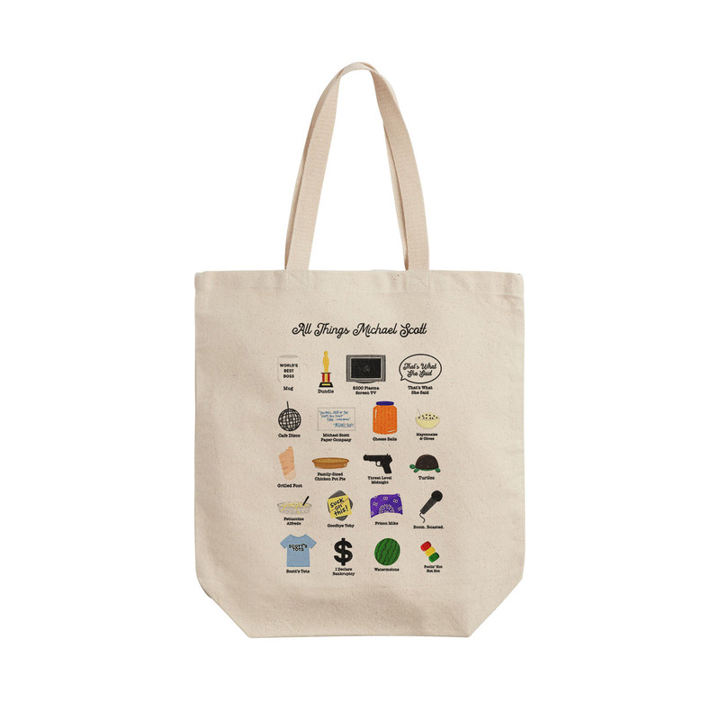 ساک خرید ترمه طراحان ایده مدل سریال آفیس کد cfp2699 - L