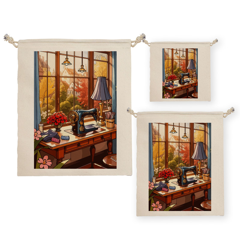 نظم دهنده ترمه طراحان ایده مدل کیسه بنددار خیاط کد job0026 بسته سه عددی