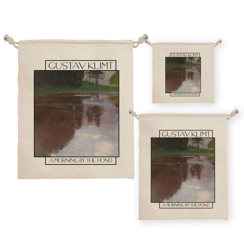 نظم دهنده ترمه طراحان ایده مدل کیسه بنددار صبح کنار برکه از کلیمت کد art0082 بسته سه عددی