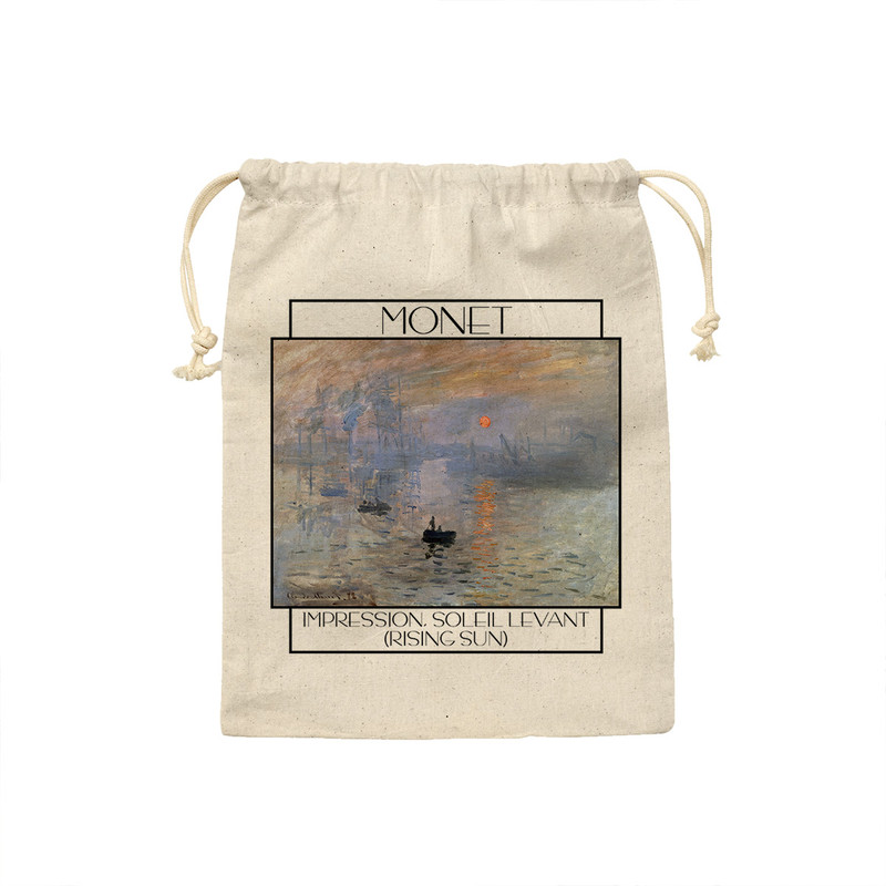 کیسه نان و سبزی ترمه طراحان ایده مدل اثری از طلوع آفتاب از مونه کد art0236 - M