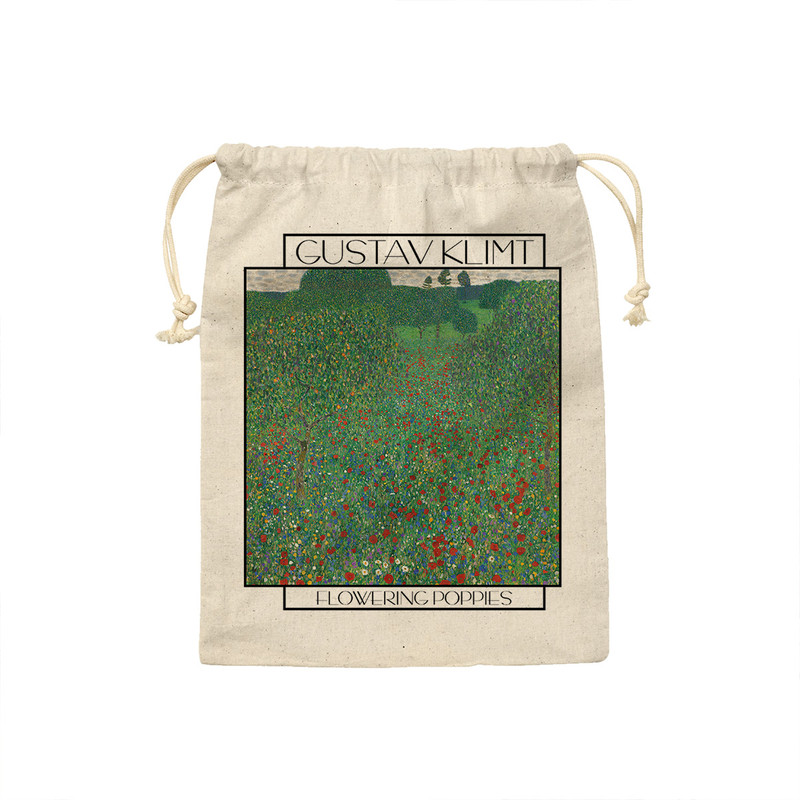 کیسه نان و سبزی ترمه طراحان ایده مدل گل دادن شقایق ها از کلیمت کد art0079 - S