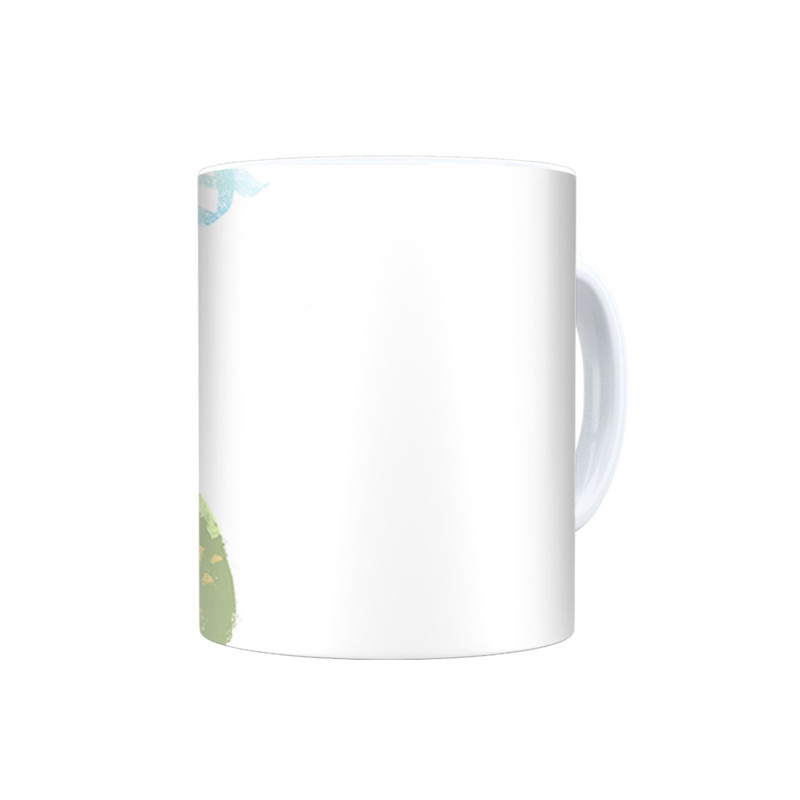 ماگ ترمه طراحان ایده مدل دختر و چای دم کرده کد cfp1605