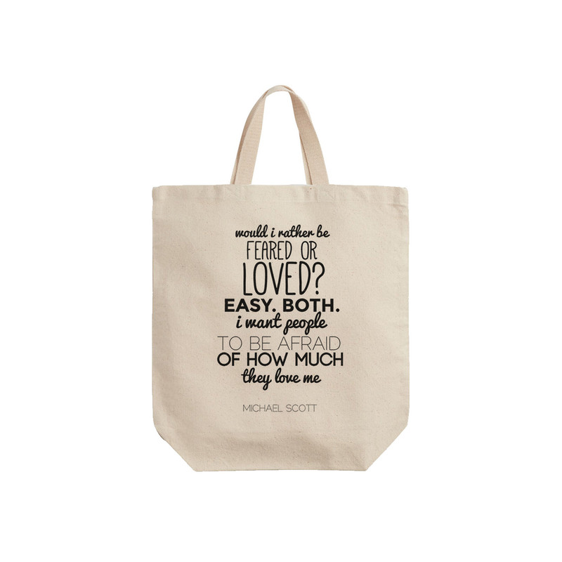 ساک خرید ترمه طراحان ایده مدل سریال آفیس کد cfp2626 - S