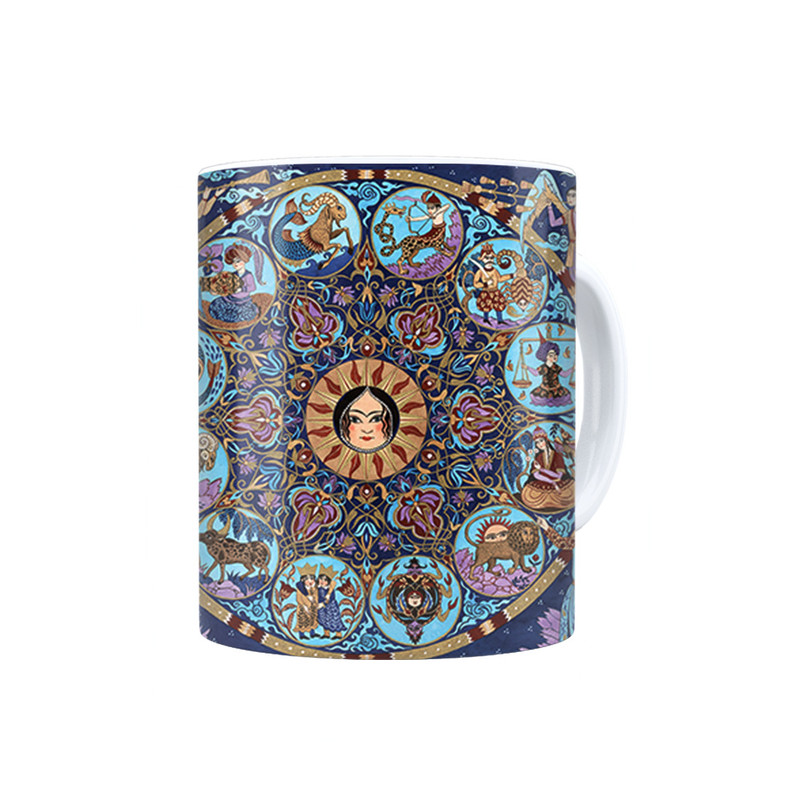 ماگ ترمه طراحان ایده مدل نماد های تولد کد cfp1541