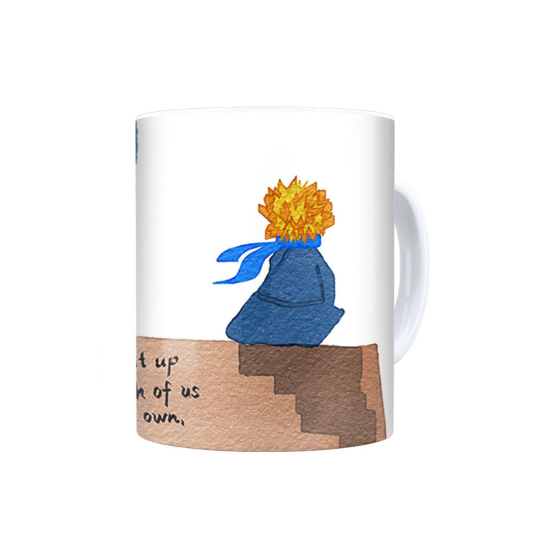 ماگ ترمه طراحان ایده مدل ستاره ی شازده کوچولو کد cfp2055