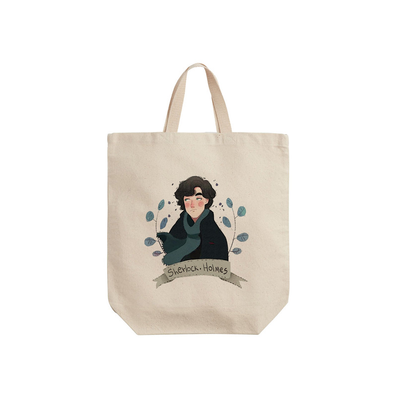 ساک خرید ترمه طراحان ایده مدل سریال شرلوک هولمز, Sherlock Holmes کد strm0984 - S