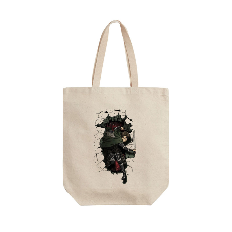 ساک خرید ترمه طراحان ایده مدل Attack on Titan کد strm0370 - L