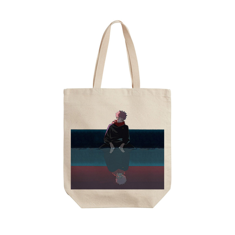 ساک خرید ترمه طراحان ایده مدل Jujutsu Kaisen کد strm0430 - L