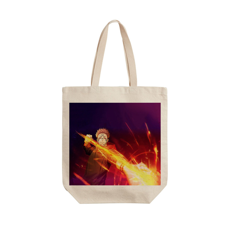 ساک خرید ترمه طراحان ایده مدل Jujutsu Kaisen کد strm0435 - L